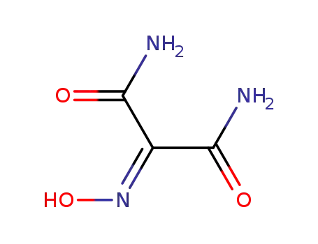 Molecular Structure of 71721-66-9 (2-(Hydroxyimino)malonamide)