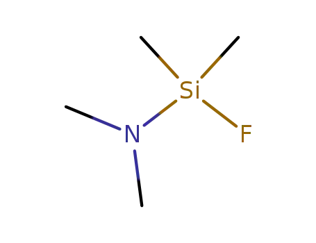 Molecular Structure of 661-62-1 ((Dimethylamino)fluorodimethylsilane)