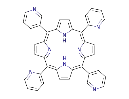5,15-di(2-pyridyl)-10,20-di(3-pyridyl)porphyrin