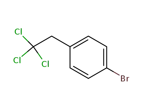 Molecular Structure of 65739-05-1 (Benzene, 1-bromo-4-(2,2,2-trichloroethyl)-)