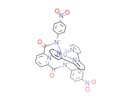Ru(2,6-(O2NC6H4NCO)2C5H3N)(2,2',2''-terpyridine)