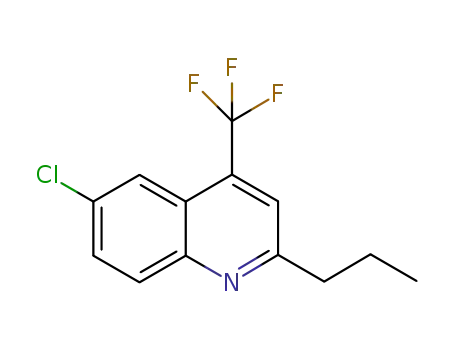 6-chloro-2-propyl-4-(trifluoromethyl)quinoline