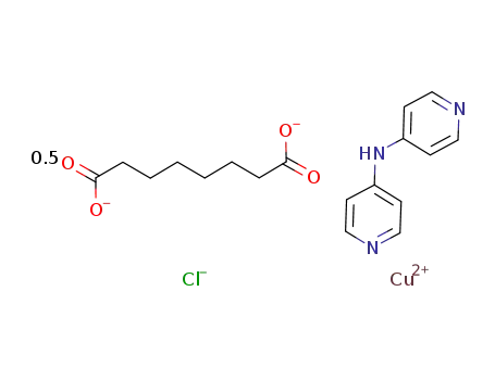 [CuCl(suberate)0.5(4,4'-dipyridylamine)]n
