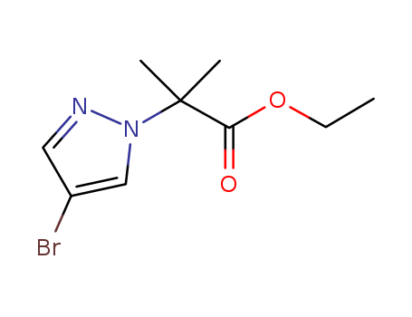 1H-Pyrazole-1-acetic acid, 4-broMo-α,α-diMethyl-, ethyl ester