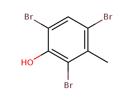 Molecular Structure of 4619-74-3 (2,4,6-TRIBROMO-3-METHYLPHENOL)
