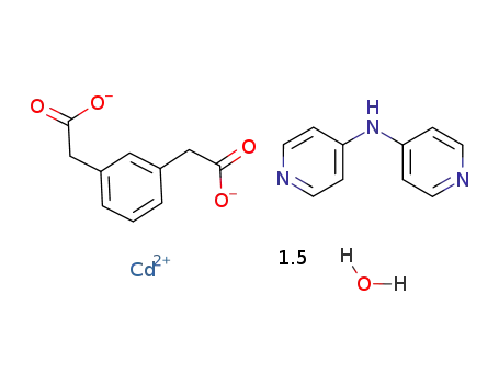 ([Cd(1,3-phenylenediacetate)(4,4'-dipyridilamine)(H2O)]*0.5H2O)n