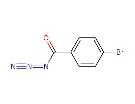 Benzoyl azide, 4-bromo-
