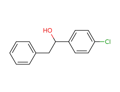 Molecular Structure of 31233-66-6 (Benzeneethanol, a-(4-chlorophenyl)-)