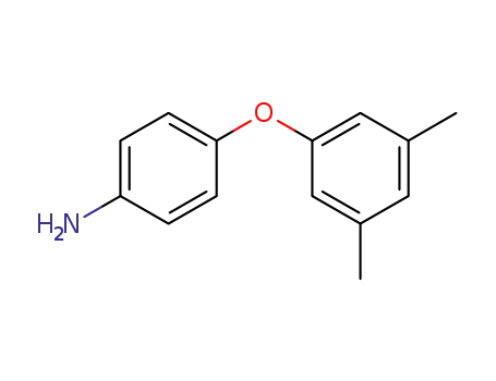 Molecular Structure of 86823-17-8 (4-(3,5-DIMETHYLPHENOXY)ANILINE)
