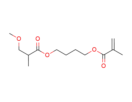 4-(3-methoxy-2-methylpropanoyloxy)butyl 2-methylprop-2-enoate