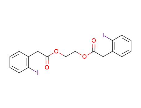 ethane-1,2-diyl bis(2-(2-iodophenyl)acetate)