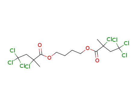 2,4,4,4-Tetrachloro-2-methyl-butyric acid 4-(2,4,4,4-tetrachloro-2-methyl-butyryloxy)-butyl ester