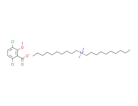 didecyldimethylammonium 3,6-dichloro-2-methoxybenzoate