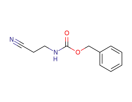 Molecular Structure of 18877-96-8 (benzyl (2-cyanoethyl)carbamate)