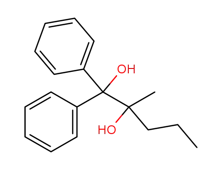 2-methyl-1,1-diphenylpentane-1,2-diol