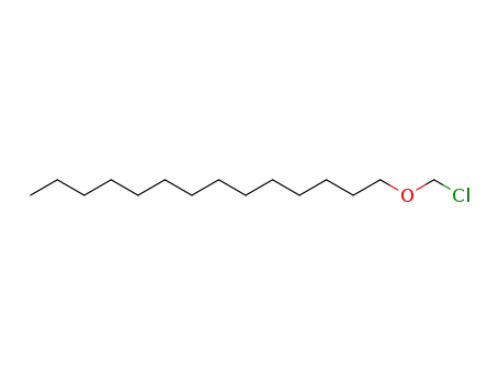 Molecular Structure of 13497-62-6 (Tetradecane, 1-(chloromethoxy)-)