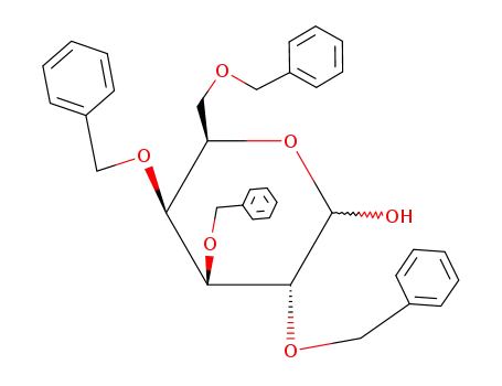 3,4,5-Tris(benzyloxy)-6-[(benzyloxy)methyl]oxan-2-ol