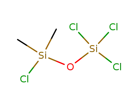 Molecular Structure of 2632-77-1 (Disiloxane, 1,1,1,3-tetrachloro-3,3-dimethyl-)