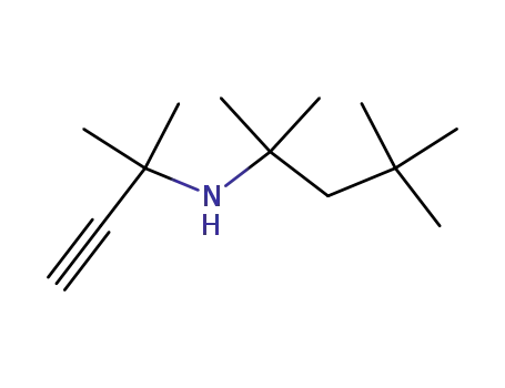 2-PENTANAMINE, N-(1,1-DIMETHYL-2-PROPYN-1-YL)-2,4,4-TRIMETHYL-