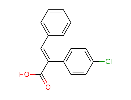 (2E)-2-(4-chlorophenyl)-3-phenylprop-2-enoic acid