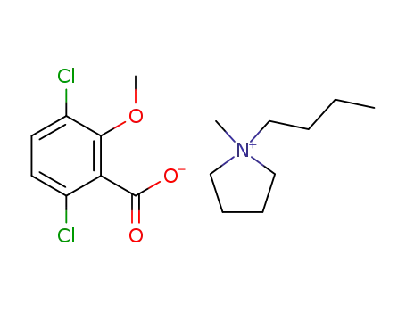 1-butyl-1-methylpyrrolidinium 3,6-dichloro-2-methoxybenzoate