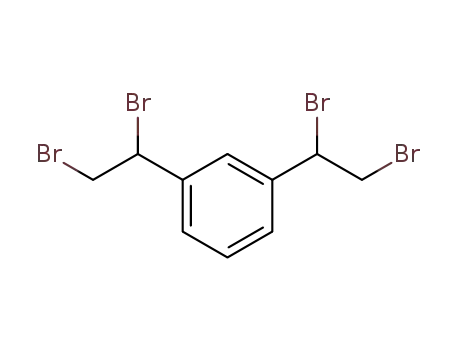 Molecular Structure of 25850-49-1 (1,3-bis(1,2-dibromoethyl)benzene)
