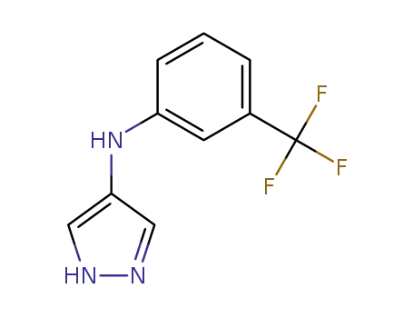 N-(3-trifluoromethylphenyl)-1H-pyrazol-4-amine