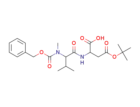 N-[N-(benzyloxycarbonyl)-N-methylvalyl]-L-aspartic acid di-tert-butyl ester
