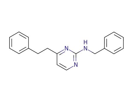benzyl-(4-phenethylpyrimidin-2-yl)amine