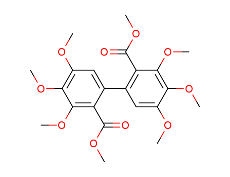 [1,1'-Biphenyl]-2,2'-dicarboxylic acid, 3,3',4,4',5,5'-hexamethoxy-, dimethyl ester