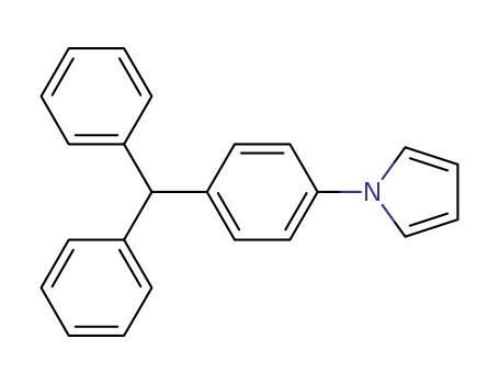 (4-(N-pyrrolyl)phenyl)diphenylmethane