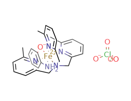 Fe(tris(6-methyl-2-pyridylmethyl)amine)(2-aminophenolate) perchlorate
