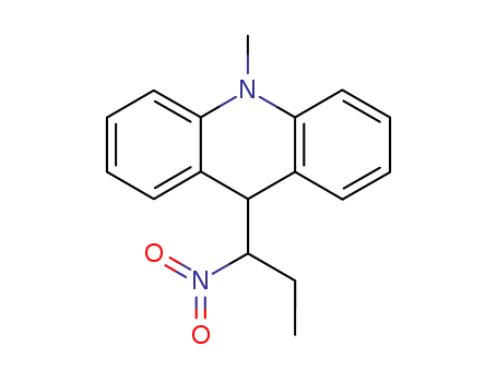 10-methyl-9-(1-nitropropyl)-9,10-dihydroacridine
