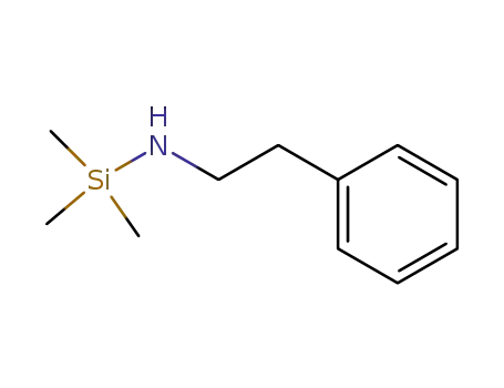 Molecular Structure of 10433-33-7 (1,1,1-trimethyl-N-(2-phenylethyl)silanamine)