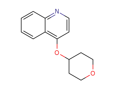 4-((tetrahydro-2H-pyran-4-yl)oxy)quinoline