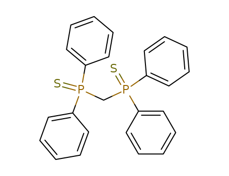 Phosphine sulfide,1,1'-methylenebis[1,1-diphenyl- cas  14633-92-2