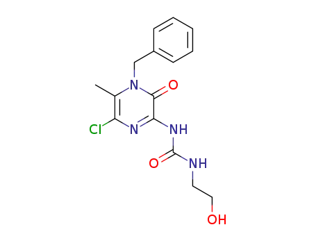1-(4-benzyl-6-chloro-5-methyl-3-oxo-3,4-dihydropyrazin-2-yl)-3-(2-hydroxyethyl)urea