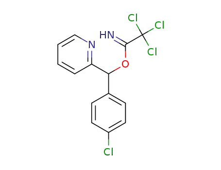 (4-chlorophenyl)(pyridin-2-yl)methyl 2,2,2-trichloroacetimidate