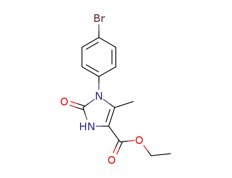 ethyl 1-(4-bromophenyl)-5-methyl-2-oxo-2,3-dihydro-1H-imidazole-4-carboxylate
