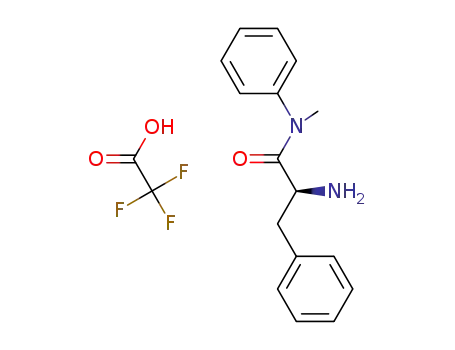 (S)-2-amino-N-methyl-N,3-diphenylpropanamide 2,2,2-trifluoroacetate