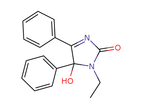 1-ethyl-5-hydroxy-4,5-diphenyl-1H-imidazol-2(5H)-one