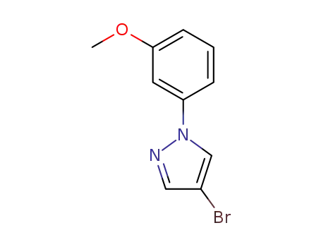 4-bromo-1-(3-methoxyphenyl)-1-hydropyrazole