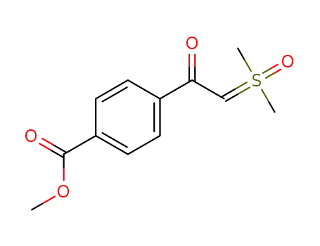methyl 4-((2-dimethyl(oxo)-λ6-sulfanylidene)acetyl)benzoate