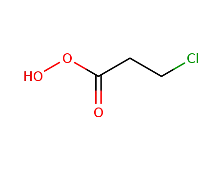 Molecular Structure of 40861-09-4 (Propaneperoxoic acid, 3-chloro-)