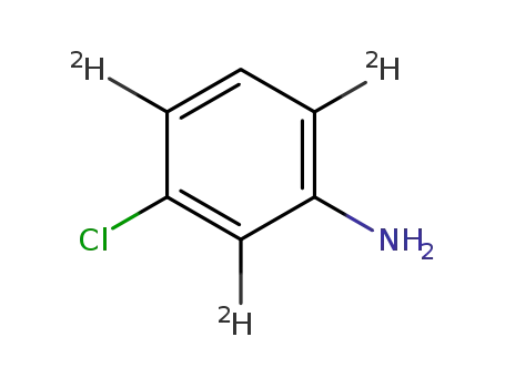 3-chloro(2,4,6-2H3)aniline