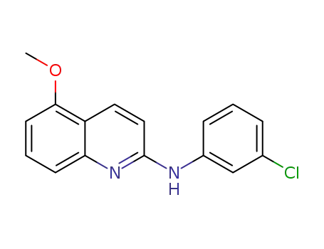 N-(3-chlorophenyl)-5-methoxyquinolin-2-amine