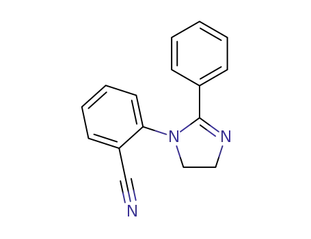 2-(2-phenyl-4,5-dihydro-1H-imidazol-1-yl)benzonitrile