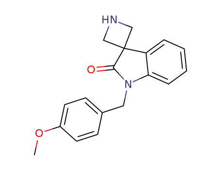 1'-(4-methoxybenzyl)spiro[azetidine-3,3-dihydroindoline]-2'-one