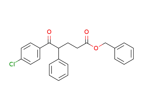 benzyl 5-(4-chlorophenyl)-5-oxo-4-phenylpentanoate