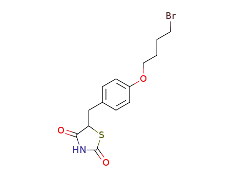 5-(4-(4-bromobutoxy)benzyl)thiazolidine-2,4-dione